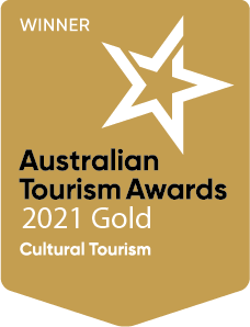 Australian Tourism Awards - Cultural Tourism - 2021 Gold Winner