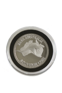 Silver Coin Kangaroo - Capsule - Black - 200x300 .png