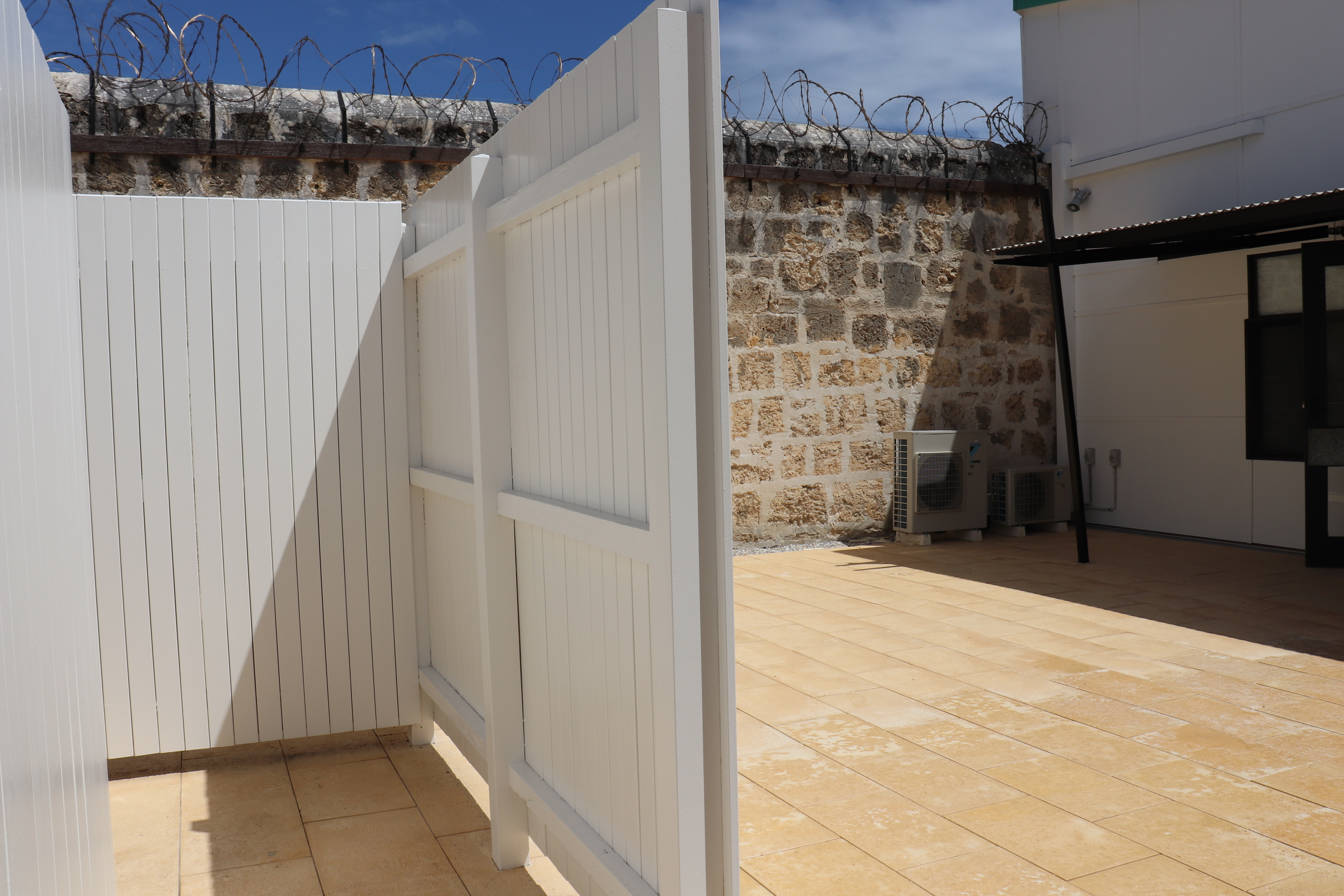 Entry to Courtyard Toilets